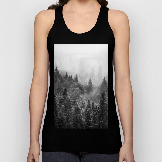 The Visionary Echo BW #society6 Unisex Tank Top