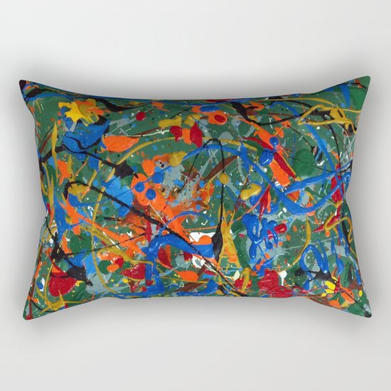 Abstract #17 Rectangular Pillow