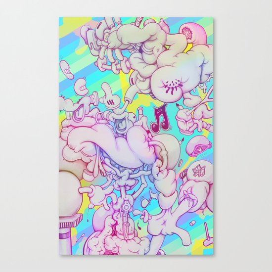 Music Response Canvas Print