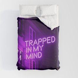 Trapped In My Mind Duvet Cover
