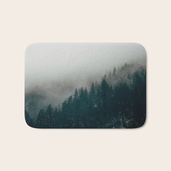 Forest Fire Bath Mat