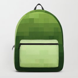 Gradient Pixel Green Backpack