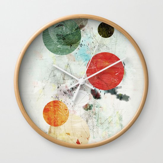 To The Moon and Back Wall Clock
