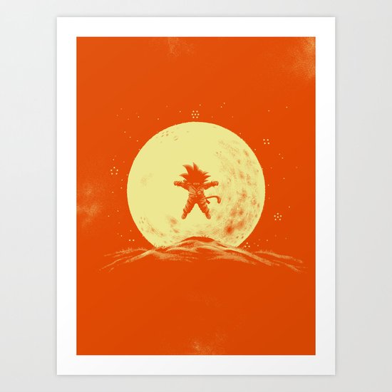 Full Moon Art Print