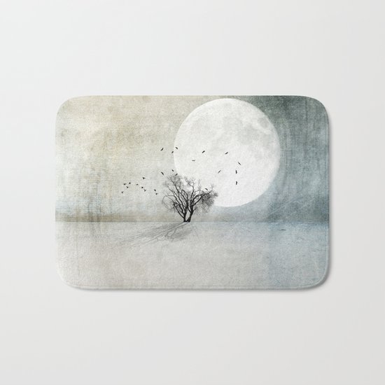 Only the Moon Knows Bath Mat
