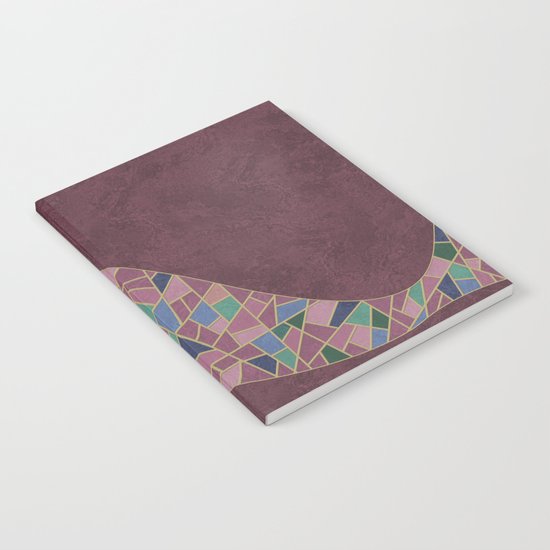 Geometric Marble 03 (abstract) Notebook
