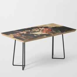 Elizabethan painting vintage Coffee Table