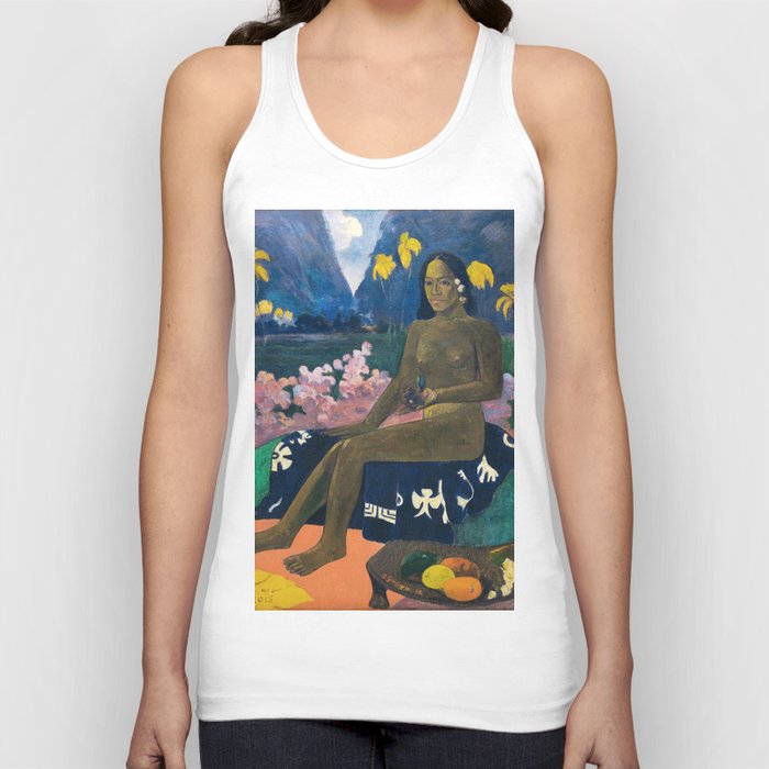 The Seed of the Areoi by Paul Gauguin Tank Top
