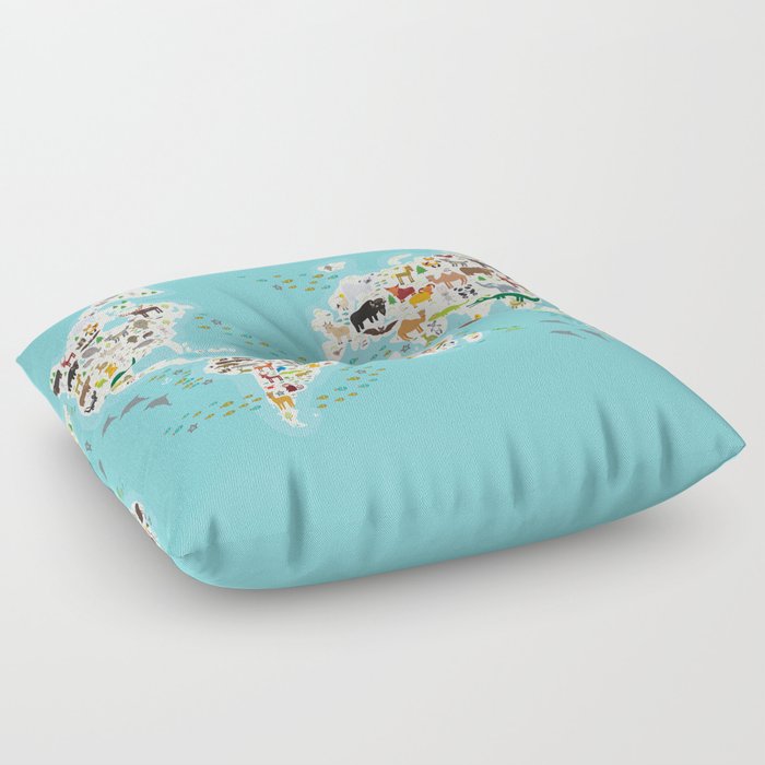 Childrens animal floor pillows outlet