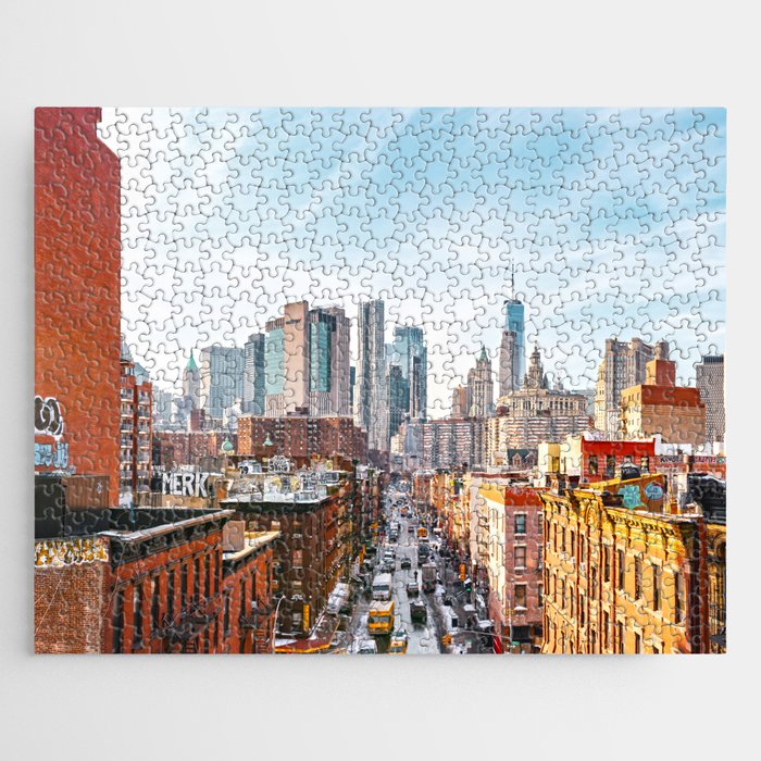 New York City Skyline Jigsaw Puzzle