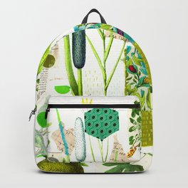Green Botanical by Pam Smilow Backpack