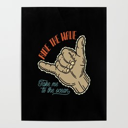 Ride The Wave Poster
