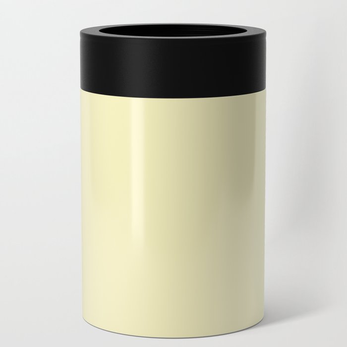 Butter Yellow Solid Color Can Cooler