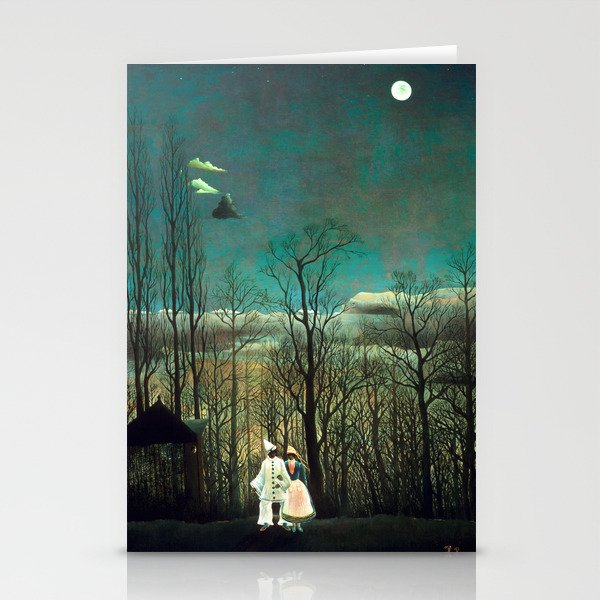 Henri Rousseau "Carnival Evening" Stationery Cards