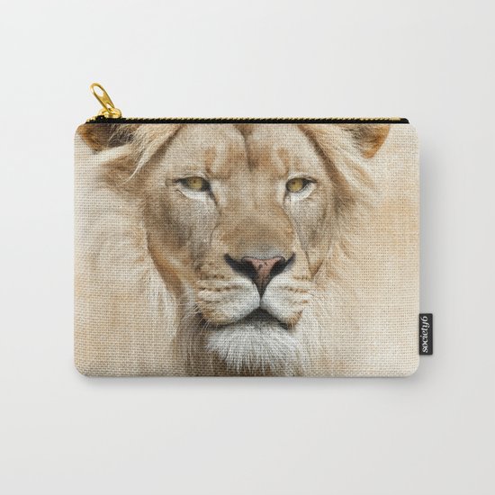 Lion Portrait Carry-All Pouch