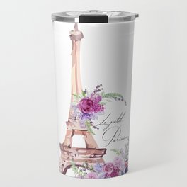 Eiffel Tower Vintage Paris France Travel Mug