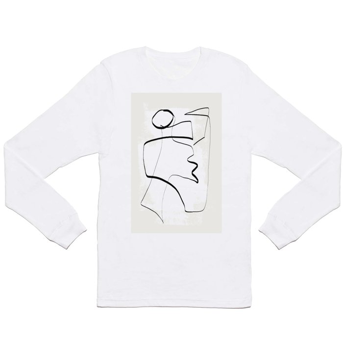 Abstract line art 6 Long Sleeve T Shirt