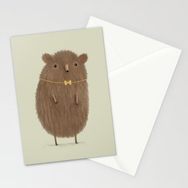 Grizzly Made an Effort Stationery Card