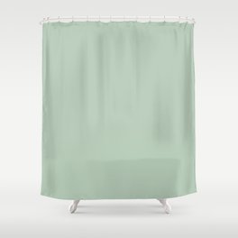 PLAIN CELADON  Shower Curtain