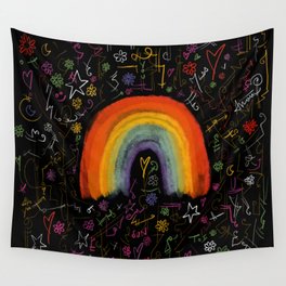 Rainbow Life Wall Tapestry