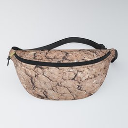 parched earth texture Fanny Pack | Dry, Barren, Earth, Photo, Texture, Rift, Ground, Cleft, Crack, Natural 