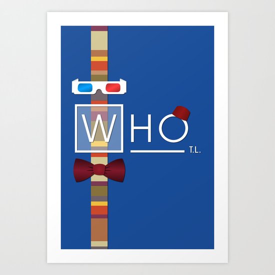 not your average doctor Art Print