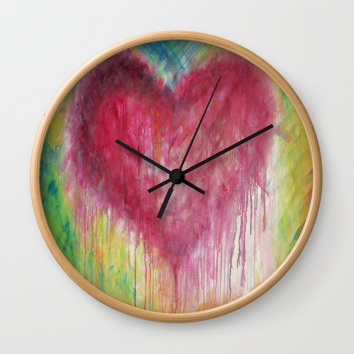 Heart Therapy - 'Tracey's Heart' Wall Clock