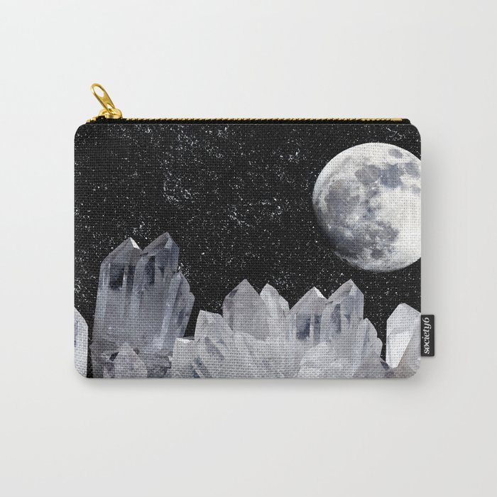 White Moon Carry-All Pouch