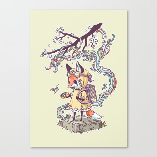 Little Explorer Canvas Print