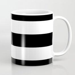 Big Stripes Black Coffee Mug