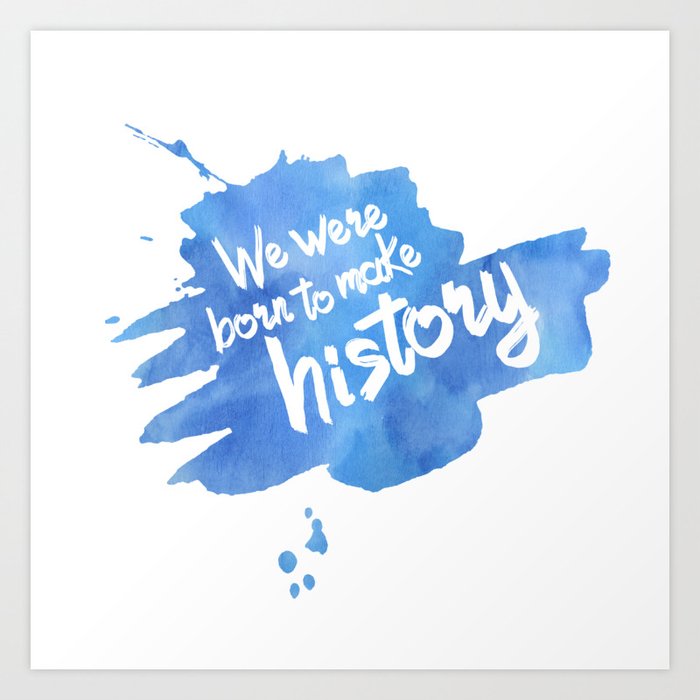 History Maker Yuri On Ice Art Print By Jellyfable Society6