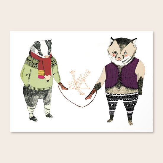 Mittens Canvas Print