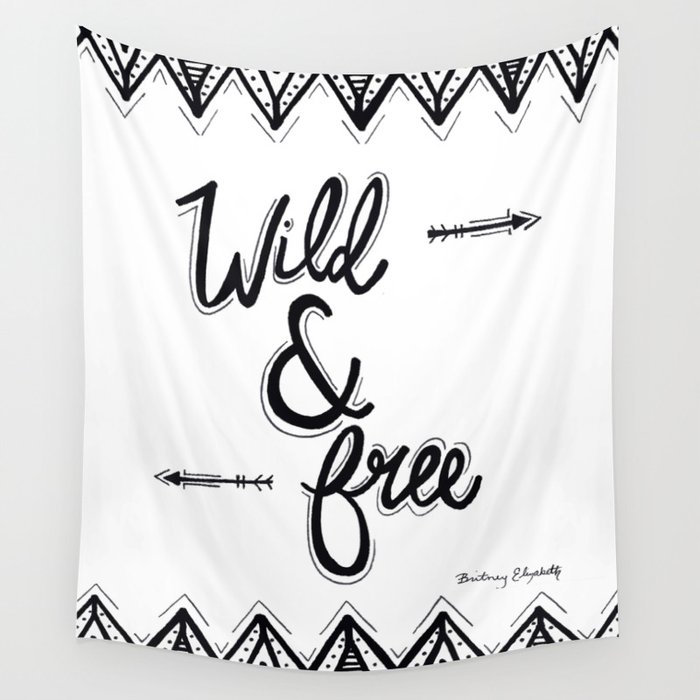 Wild Free Wall Tapestry