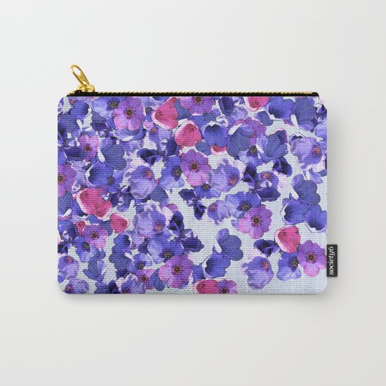 In the land of grey and pink Carry-All Pouch