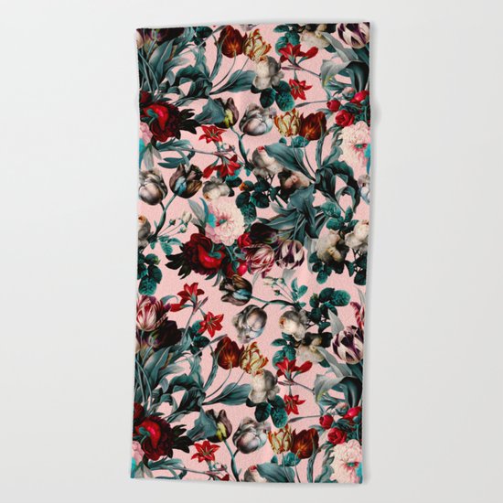 SUMMER BOTANICAL XI Beach Towel