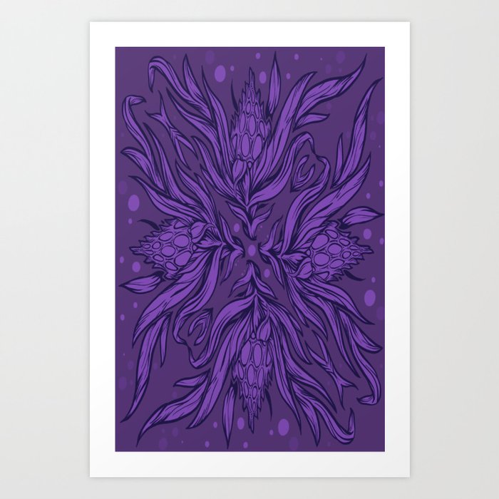 Wicked Rug Art Print