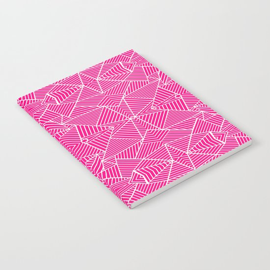 Ab Zoom Mirror Fushia Notebook