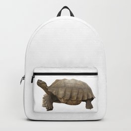 Sulcata Tortoise (side view) Backpack