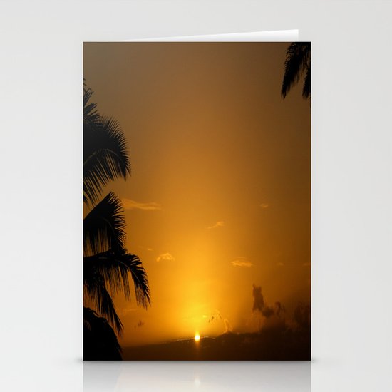 Hawaii Sunset Series D Stationery Cards