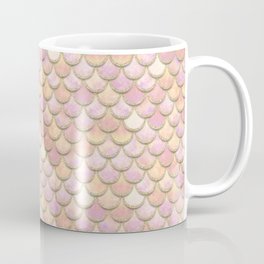 Baby Mermaid Scales Peachy Mug
