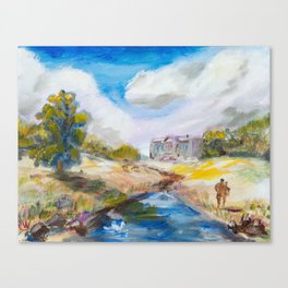 By The Manor Canvas Print