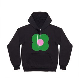 Retro Blooms in Spring Green Hoody