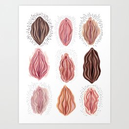 Vulva Art Print
