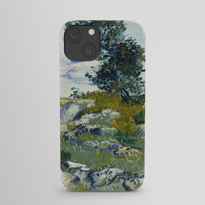 The Rocks by Vincent van Gogh iPhone Case