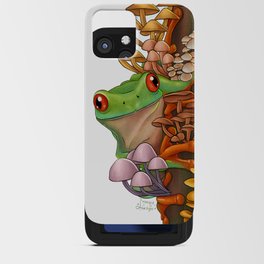 Psychedelic Frog iPhone Card Case