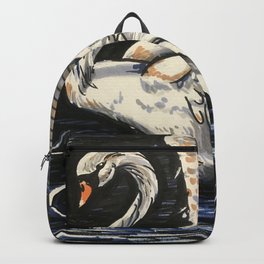 Marker Swan Sketch Backpack