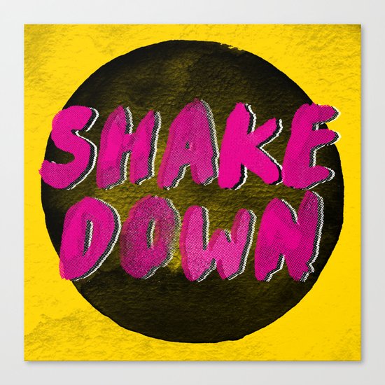 Shake Down Canvas Print