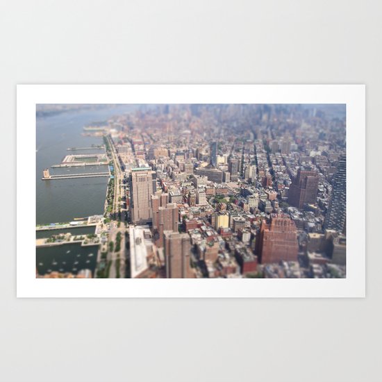 Tiny City - New York City Art Print