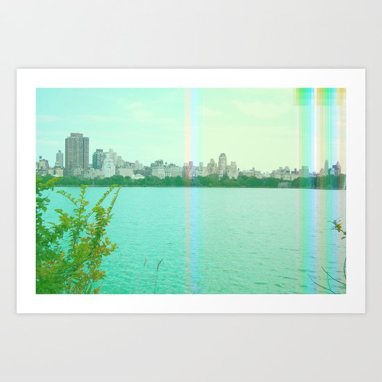 new york spectrum Art Print