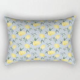 Make Lemonade (Light Steel Blue) Rectangular Pillow